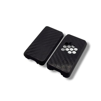Protective Case Compatible with Raspberry Pi Pico Boards – Micro-USB Access & Passive Ventilation, Snap Case, Wire Access,Plastic (Carbon Black) - color: Carbon Black