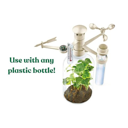 4M Green Science Weather Station - DIY Mini Observatory & STEAM Science Kit