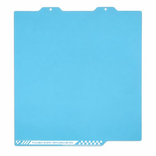 Cold Build Plate for Bambu Lab A1 Mini, 184x184mm Double-Sided Spring Steel Sheet, High Adhesion Nano-Coated Surface, Low Temperature Printing, Fine Matte Finish - size: A1 mini 184×184 mm