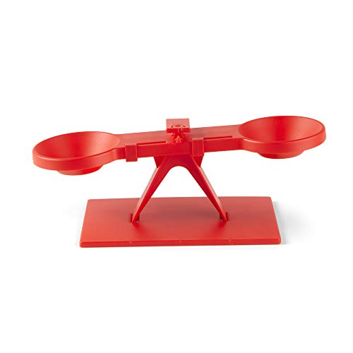 hand2mind Student Balance, Plastic Fulcrum Scale to Teach Mass & Measurement, Basic Economical Balance Scale for Kids