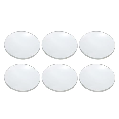 PATIKIL Concave Lens 60mm Focal Length 36mm (1.4") Diameter Round Set White - size: 1.4inch