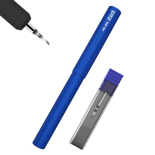stedi Model Scriber Chisel,Tungsten steel Blades 0.15mm,for Modeling Hobby - style: Blue+0.15mm