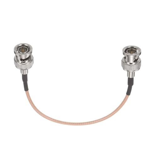 MECCANIXITY 0.49FT 3G-SDI Cable, BNC HD-SDI Cable 75 Ohm RG179, Orange - size: 0.49 FT