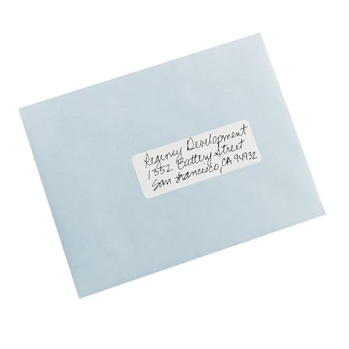 Avery® Multi-Use Permanent Labels, 1" x 2.75", White, Non-Printable, 128 Blank Labels Total (6113) - style: 128 labels