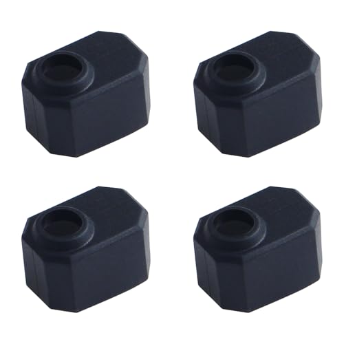 FYSETC 3D Prusa Printer Accessory - MK4 MK4S Heater Block Silicone Sock: Hotend Part Insulate Protect Hot End Nozzle Print Head Cover Compatible with i3 MK3.9 XL - Black, Pack of 4