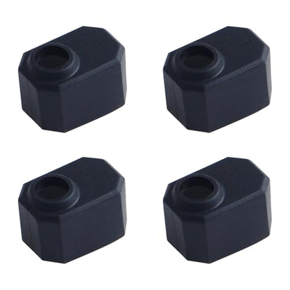 FYSETC 3D Prusa Printer Accessory - MK4 MK4S Heater Block Silicone Sock: Hotend Part Insulate Protect Hot End Nozzle Print Head Cover Compatible with i3 MK3.9 XL - Black, Pack of 4