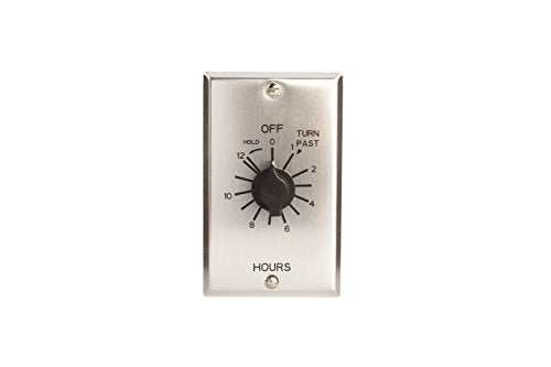 NSI TORK C512HH Spring-Wound in-Wall Twist Timer with Hold Setting