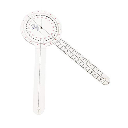 EMI Goniometer Set – 12", 8", 8" Spinal | 3-Piece Medical Goniometer Kit for Physical Therapy, Rehabilitation & Joint Measurement | EGM-428
