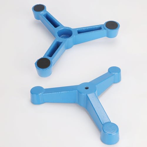stonylab Lab Stand, Laboratory Stand Support Triangular Tripod Retort Base Support Stand with Rod (23.86 inch L)