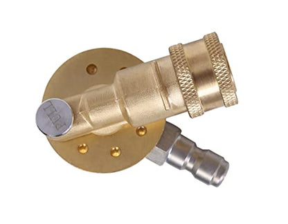 Meteor Blast Pressure Washer Pivoting Coupler, Gutter Cleaner Attachment - size: 7 angles, 270 degree