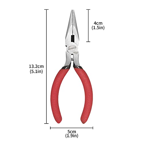 Needle Nose Pliers, 5 Inch, 10 Pack, Jewelry Making Tools - color: 10 Pcs