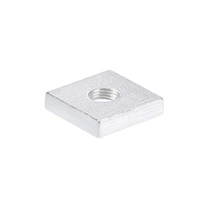 uxcell Square Nuts, M3x8mmx2mm Zinc-Plated Metric Coarse Thread Assortment Kit, 25 Pcs - size: M3x8mmx2mm