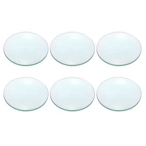 PATIKIL Concave Lens 180mm Focal Length 84mm (3.3") Diameter Round Set Cyan - size: 3.3inch