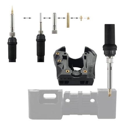 3D Printer Smoothing Kit – Finishing & Smoothing Tool with Temp Control Display for ABS, PETG, TPU, PLA Models – Soldering & Welding Iron for 3D Printing & 8pcs Soldering Iron Tips (Smoothing Kit) - style: Smoothing Kit