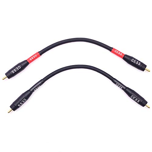 CNCESS Waterproof RCA Male to Male Cable, 2-Pack (3 Feet) - size: 3 FT