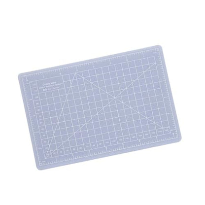 A5 Translucent Cutting Board – Self-Healing Craft Mat for Quilting, Rubber Stamp & Model Making, Non-Slip Non-Reflective Surface(S) - size: 8.7"L x 5.9"W