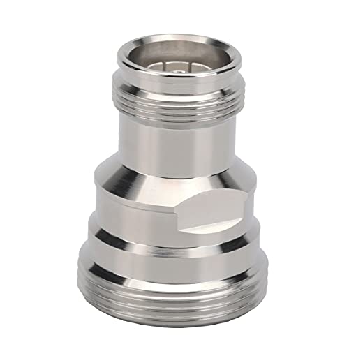 4.3-10 Mini DIN Female to L29 Female Aadpter Low PIM 160dBc 4.3/10 Mini Din to 7/16 Low PIM 160dBc Adaptor - color: 4.3-10 Female to 7/16 Female