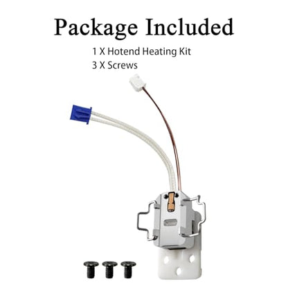 Hotend Heating Assembly Kit Base Clip for Anycubic Kobra S1 Max 3D Printer