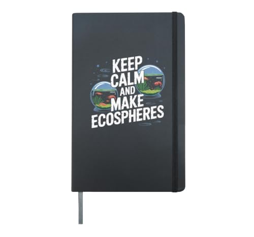 Project Ecosphere Making Education Science Experiment Hardcover Journal, Black