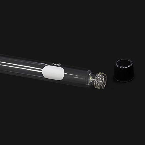 40pcs 15ml Serological Test Tubes with Black Bakelite Screw Caps - color: 40pcs of Vol.15ml with black screw caps