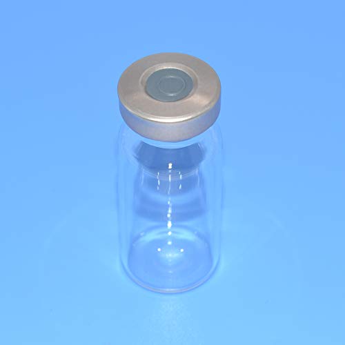 SHAOTONG 10ml Glass Vials for Injections - Transparent vial (A-10Pcs)