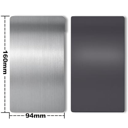 1PCS Spring Steel Building Plate for Photon Mono 2 Resin 3D Printer - size: 160x94mm(Mono 2)