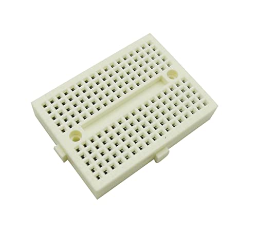 6PCS 170 Tie Points Mini Breadboard Kit, SYB-170 Solderless Prototype Kit PCB Board + 65PCS Male Cable for Arduino for Raspberry PI DIY Projects