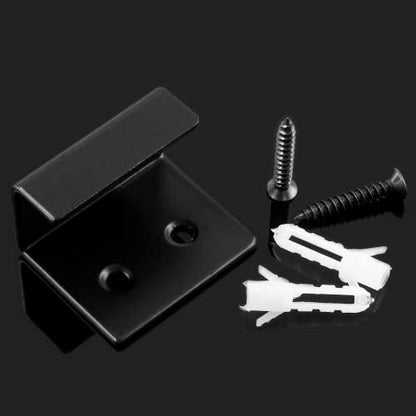 Luomorgo Tile Display Wall Hanger, Large, Black, 10 Pcs - size: Large Black