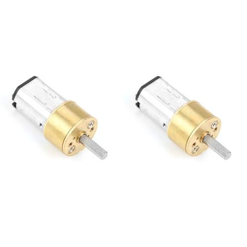 N20 DC Gear Motor 6V 600RPM 14mm D Shaft 2PCS