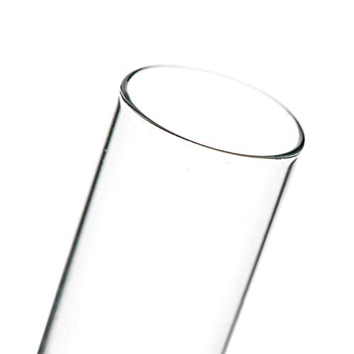9 Pcs 25x100mm,Lab Glass Test Tube,35ml,OD 25mm,Length 100mm