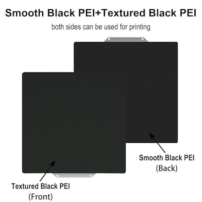 235x235mm PEI Build Plate for Neptune 3 Pro/Neptune 4/Anycubic Kobra - size: 235x235mm