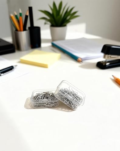 LJY 60 Clear Plastic Boxes, 2.2 x 1.6 x 0.8 in for Office Supplies - color: Clear, size: 2.2×1.6×0.8 in
