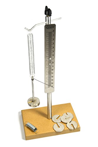 EISCO Hooke's Law Apparatus for Student Use - Supplied w/Weights