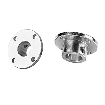 4Pcs 14mm Flange Coupling Connector, Rigid Guide Model Coupler Accessory, Shaft Axis Fittings for DIY RC Model Motors - size: 14mm