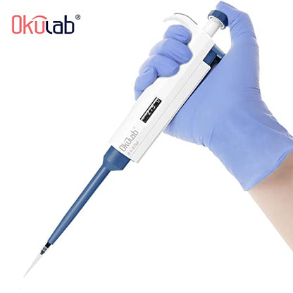 Single-Channel Micropipette, 0.1-2.5μl, Manual Adjustable Mechanical Pipette, High-Accurate, Variable Volume, Autoclavable, TPMP2.5A1 - style: 0.1-2.5μl