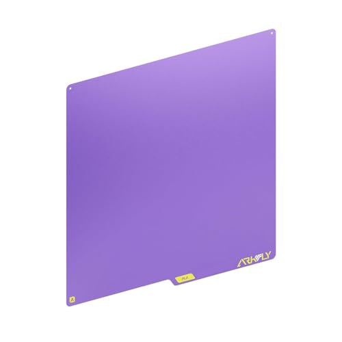 FYSETC Upgraded Build Plate for Qidi Plus4: 320 * 310 mm Conweb Cool Print Bed Dual Texture PEI Sheet Special for PLA Keep Printing 720H Saving Energy 42kwh - Purple