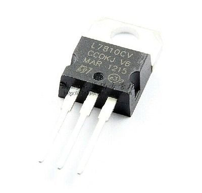 5pcs L7810CV L7810 LM7810 TO-220 Voltage Regulator 10V 1.5A