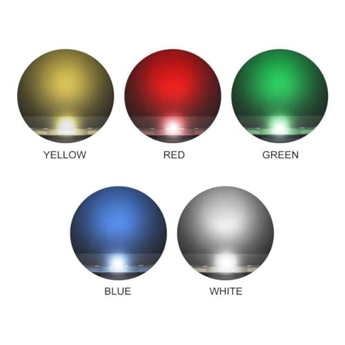 5050 SMD LED Kit 100pcs 5 Colors SMD LED Diode Lights Kit Super Bright Lighting Bulb Lamps,Electronics Components Light,Emitting Diodes (Mini Chip 0.2 x 0.2 inch) - style: 5050