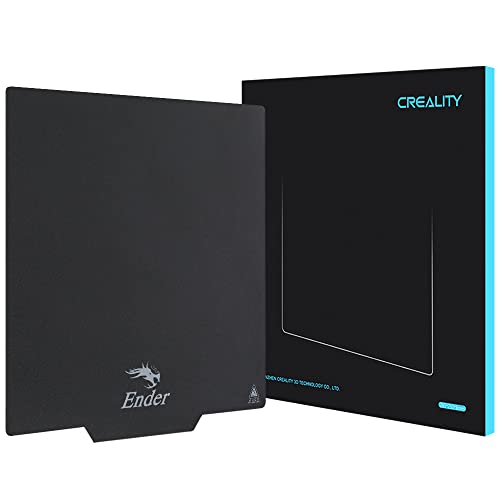 Creality Official Ender 3 Bed Ultra-Flexible Removable Magnetic Removable Build Surface Hotbed Cover Print Platform Kit for Ender 3 Neo/Ender 3 V2 Neo/Ender 3 S1/Ender 3 S1 Pro/Ender 3 V3 SE 235x235mm - color: PC Frosted Black*1, size: Ender 3/3 V2