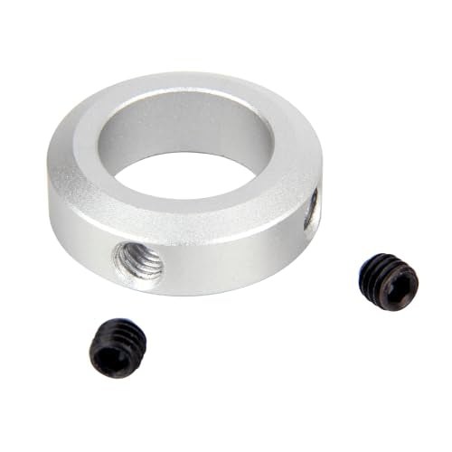 Shaft Collar Bore 20mm OD 35mm Thickness 12mm 6061 Aluminum Alloy Anodized Surface H7 Bore Tolerance 2 Set Screws Aluminum Shaft Collar for CNC - size: 20mm bore