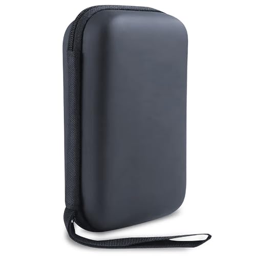 Multimeter Case, 6 in EVA Waterproof Hard Tool Storage Case 1Pcs - color: Black, size: 6x3.4x1.8 In(PU Leather)