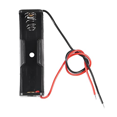 ACEIRMC AA Battery Holder Bundle 1.5V Single AA Battery Holder, 2 X 1.5V 3V AA Battery Holder, 3 X 1.5V 4.5V AA Battery Holder, 4X 1.5V 6V AA Battery Holderwith Leads (10pcs 1 Slot) - color: 10pcs 1 slot