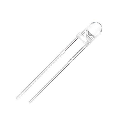 CHANZON 100 pcs 3mm Blue LED Diode Lights (DC 3V 20mA) - color: F) Blue, size: 3mm Round Top