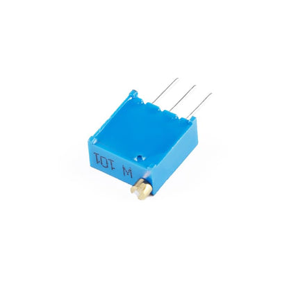 10 Values 3296W Precision Potentiometer Kit, 500-1M Ohm Variable Resistors - color: 3296W 10Values