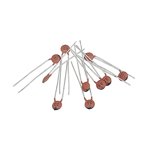 100pcs 33pF DIP Ceramic Disc Capacitor - style: 100pcs 33pf 0.033nf