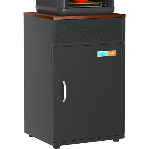 180L 3D Printer Stand with Dehumidifier & Filament Storage Cabinet - color: 180L-Black