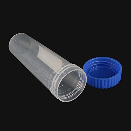 Conical Centrifuge Tubes 50ml 50 Pcs Sterile Plastic Tubes with Screw Caps - size: 50ml-50pcs
