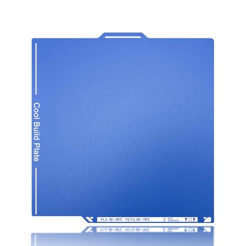 Cold Texture PEI Build Plate for Elegoo Centauri Carbon/Carbon 2 - size: 260x271mm