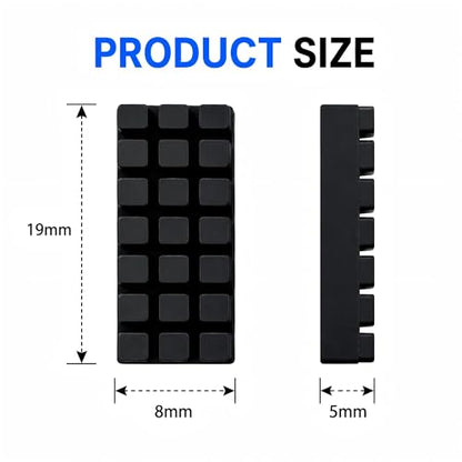 3PCS AD5X Nozzle Brushes 3D Printer Parts Accessories, Hotbed Mounted Silicone Wiper Extruder Filament - size: Noozle Brushes x 3