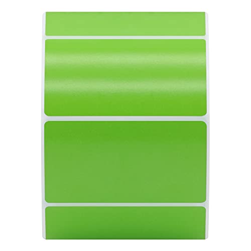 Hybsk 2.25x1.25 inch Color Direct Thermal Labels for Shipping, Barcodes, Address, Compatible with Rollo Label Printer & Zebra Desktop Printers (2.25"x1.25",Green) - color: 1 Roll Green, size: 2.25"x1.25"